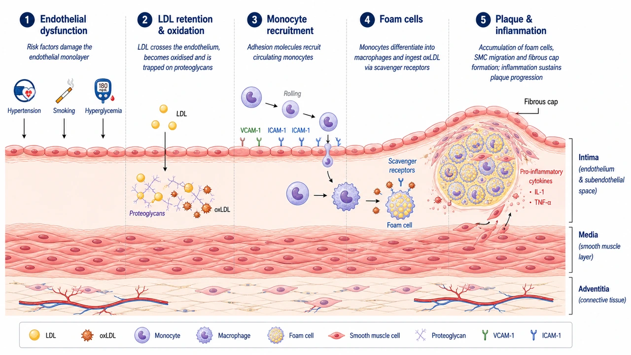 Atherosclerosis Inflammation Mechanism