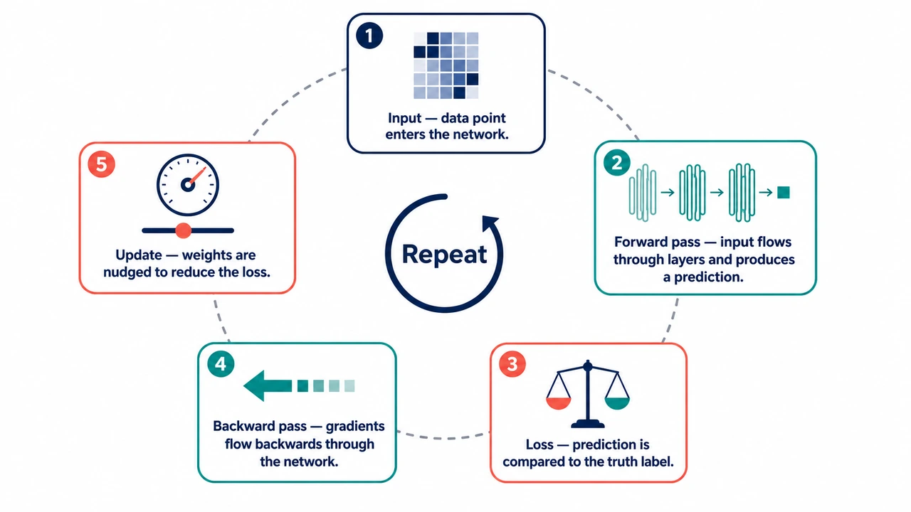Process Cycle Infographic (Educational)