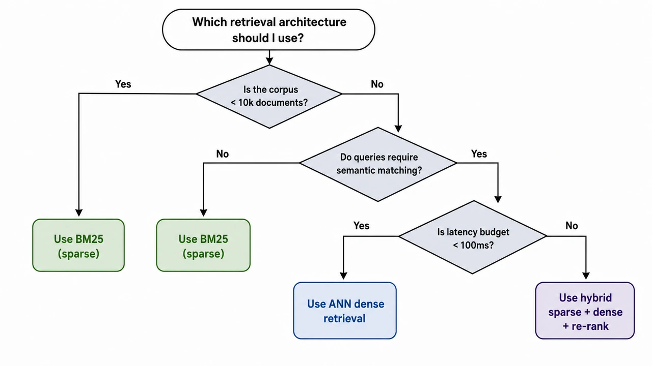 Decision-Tree Selection Workflow