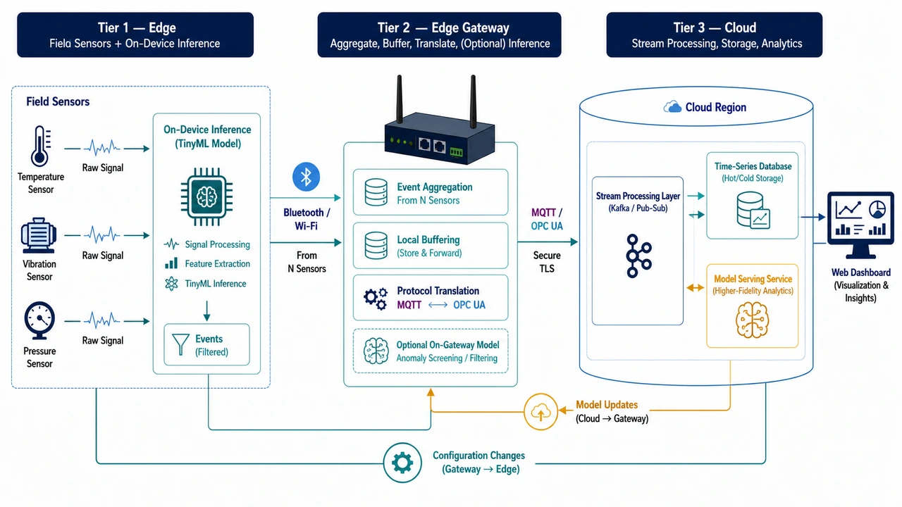 IoT Sensor β Edge β Cloud Pipeline