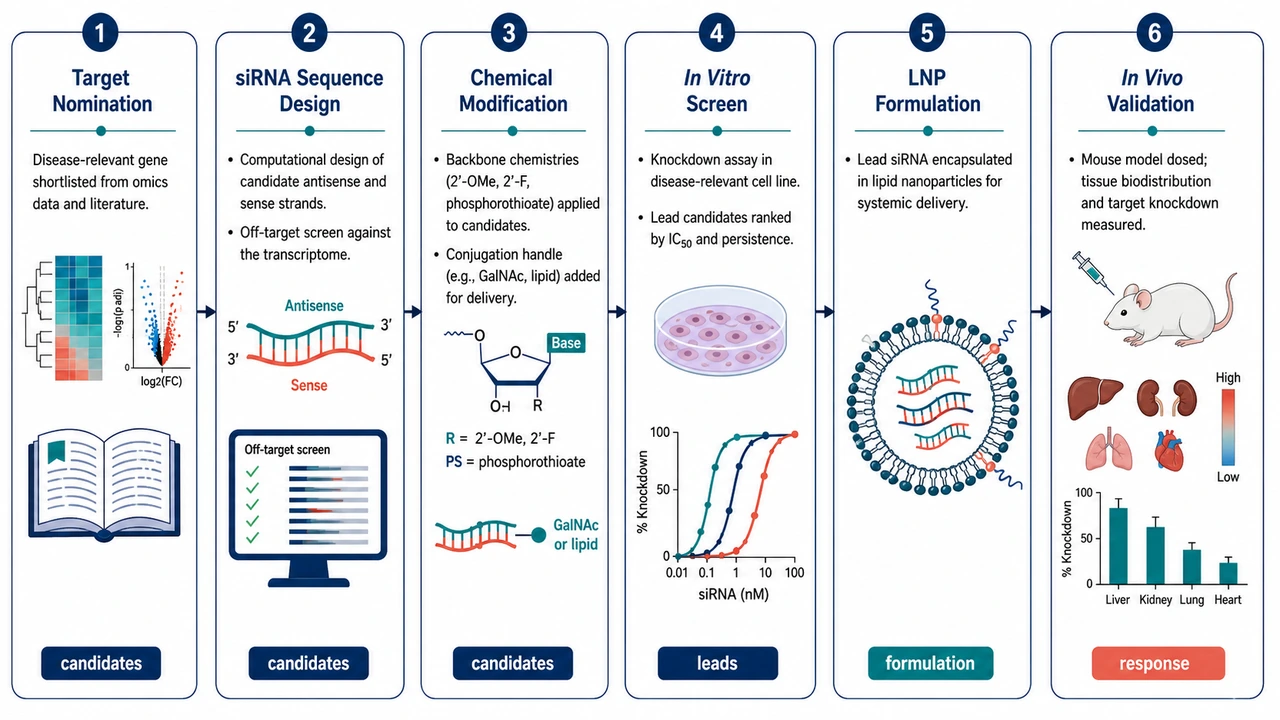 Therapeutic siRNA Design Pipeline